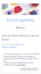 Mobile Screenshot of kountingsheep.com