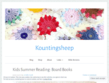 Tablet Screenshot of kountingsheep.com